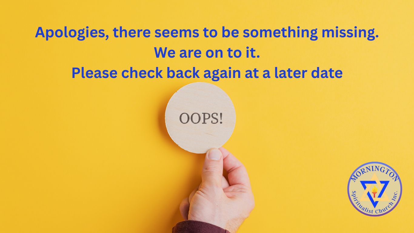 Error page for Workshop page